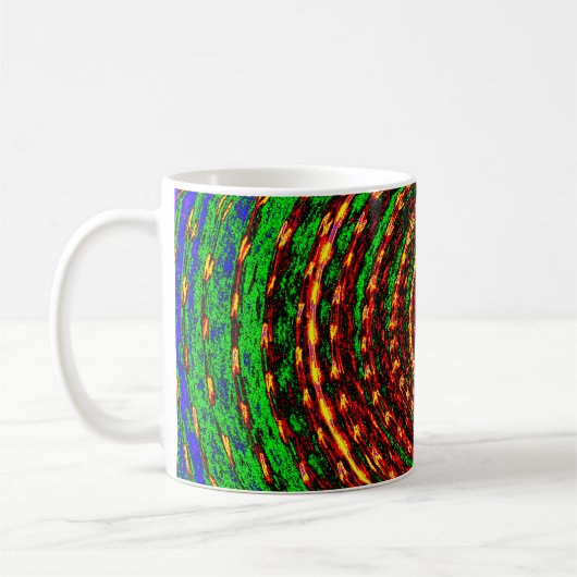 Tasse spirale de couleur (Gauche)