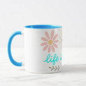 Tasse Spring Daisy, Tasse de café Fleur Pastel Boh (Gauche)