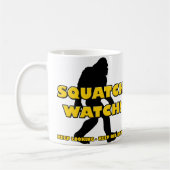 Tasse Squatch Watch Drôle Sasquatch Bigfoot Yéti (Gauche)