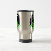 Tasse squelette joyeux en vert néon (Centre)