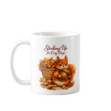 Tasse Squirrel pour les Journées Cosy – Automne Wa