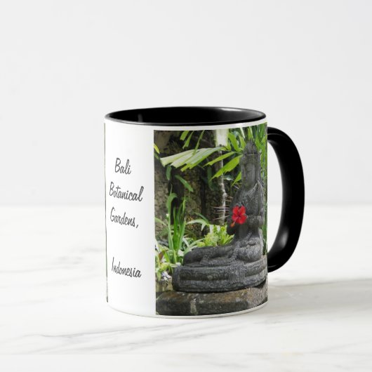 Tasse : Statue de Bali (Devant droit)