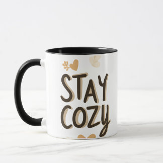 Tasse Stay Cozy | Cadeau de Confort de Style de Vi