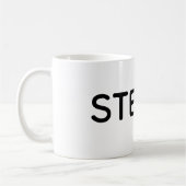 Tasse STEUPS. Édition minimaliste (Gauche)