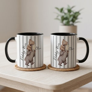 Tasse Stripe Daddy Bear Cadeau de la Fête des Père