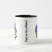 Tasse Style Graffiti « Sans café, c'est Game Over (Centre)