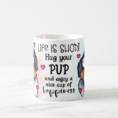 Tasse sublimation de chien (Centre)