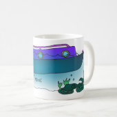 Tasse submergée de bateau (Devant droit)