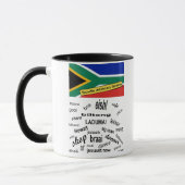 Tasse sud-africaine d'argot (Gauche)