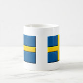 Tasse suédoise de Svensk de drapeau (Centre)