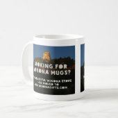 Tasse Sugarloaf de Winona Minnesota la nuit (Devant gauche)