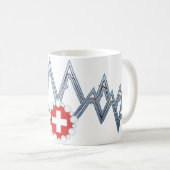 Tasse suisse d'Alpes (Devant droit)