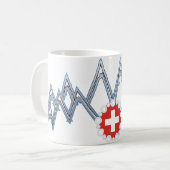 Tasse suisse d'Alpes (Devant gauche)