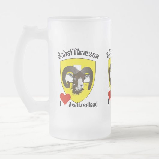 Tasse suisse de Schaffhouse (Gauche)