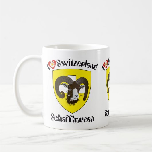 Tasse suisse de Schaffhouse (Gauche)