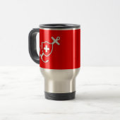 Tasse suisse véritable de marine (Devant gauche)