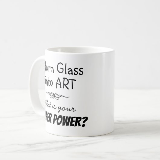Tasse Super Artiste Verre (Devant gauche)