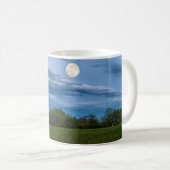 Tasse Super Flower Moon Over A Barn Café (Devant droit)