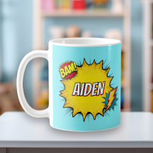 Tasse Super-Héros Garçons Personnalisée