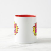 Tasse Super Maman Pop Art BD (Centre)