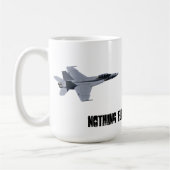 Tasse superbe de frelon de la marine F-18 des USA (Gauche)