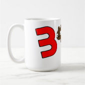 tasse superbe de l'écureuil 3S (Gauche)