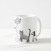 Tasse superbe de meilleurs amis (Devant droit)