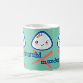 Tasse superbe de meurtre de Kawaii Musubi (Centre)