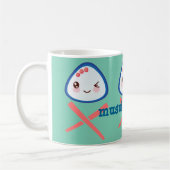 Tasse superbe de meurtre de Kawaii Musubi (Gauche)