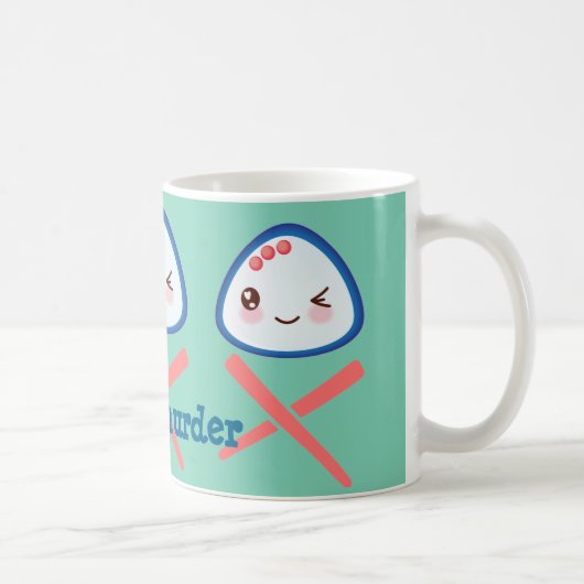 Tasse superbe de meurtre de Kawaii Musubi (Droite)
