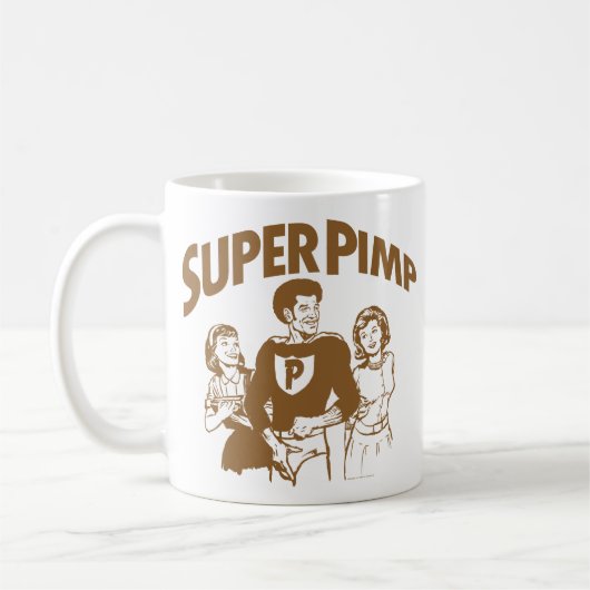 Tasse superbe de souteneur (Gauche)