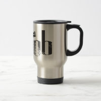 Tasse superbe de voyage de logo de plomb