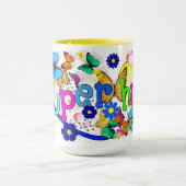 Tasse superbe d'étreinte pour syndrome de Down (Centre)