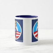 Tasse superbe d'Obama/sonnerie (Centre)