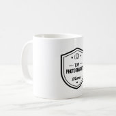 Tasse supérieure de gagnant de photographe (Devant gauche)