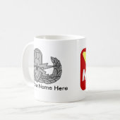 Tasse supérieure d'insigne de Muroc EOD (Devant gauche)