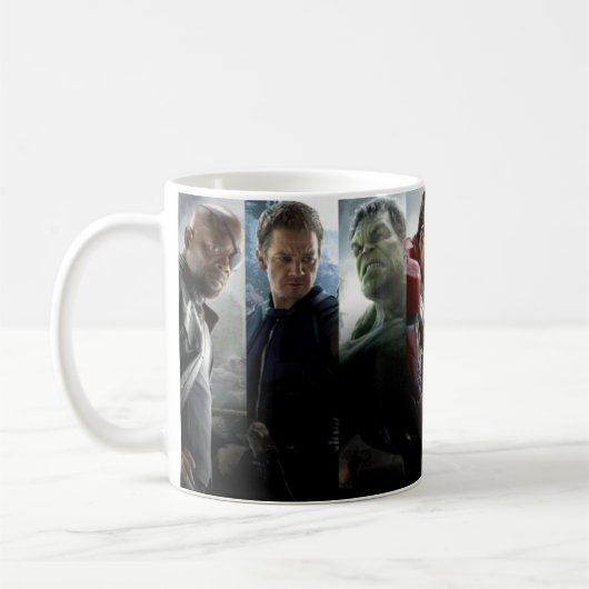 Tasse sur le thème de Marvel (Gauche)