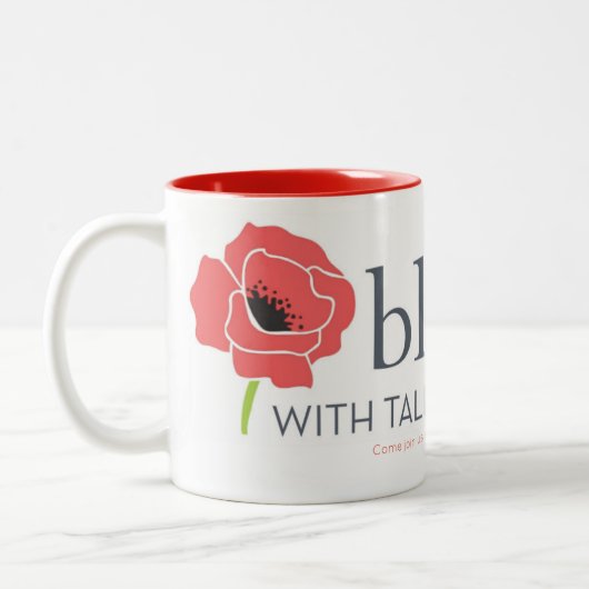 Tasse surdimensionnée de fleur (Gauche)