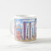 tasse SURFBOARDS (Devant gauche)