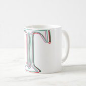 Tasse T initiale 3d (Devant droit)