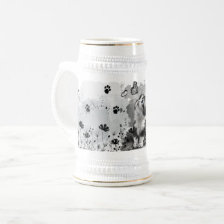 Tasse taches pour amateur de chat mignon Miaou
