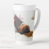 Tasse Tall Latte pour les nerfs de Book (Angle droit)