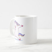 Tasse tamponnante de licorne (Devant gauche)