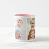 Tasse Tante Incroyable Collage Photo (Centre)