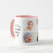 Tasse Tante Incroyable Collage Photo (Devant gauche)