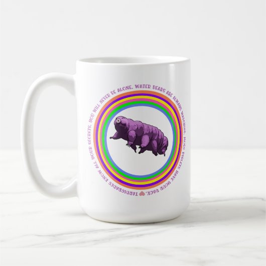 Tasse Tardigrade : Cadeau pour microbiologiste ama (Gauche)