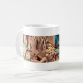 tasse, tasse avec images artisanales marocaines de (Devant gauche)