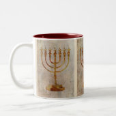 Tasse Tasse Tazza de Menorah Israël (Gauche)