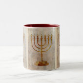 Tasse Tasse Tazza de Menorah Israël (Centre)