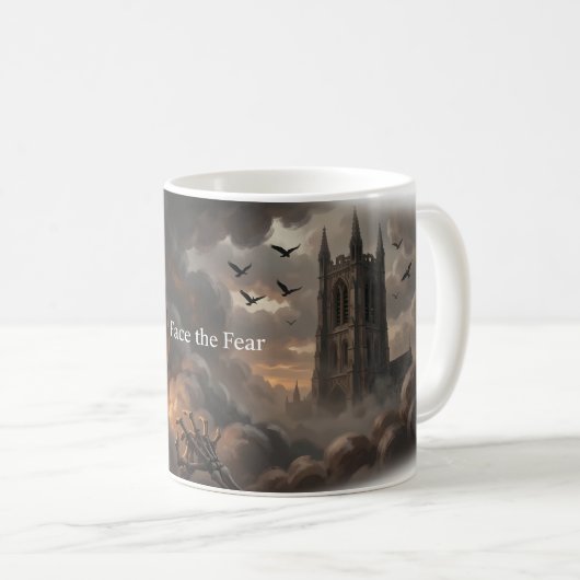 Tasse Tech Rétro Code Dreamscape (Devant droit)